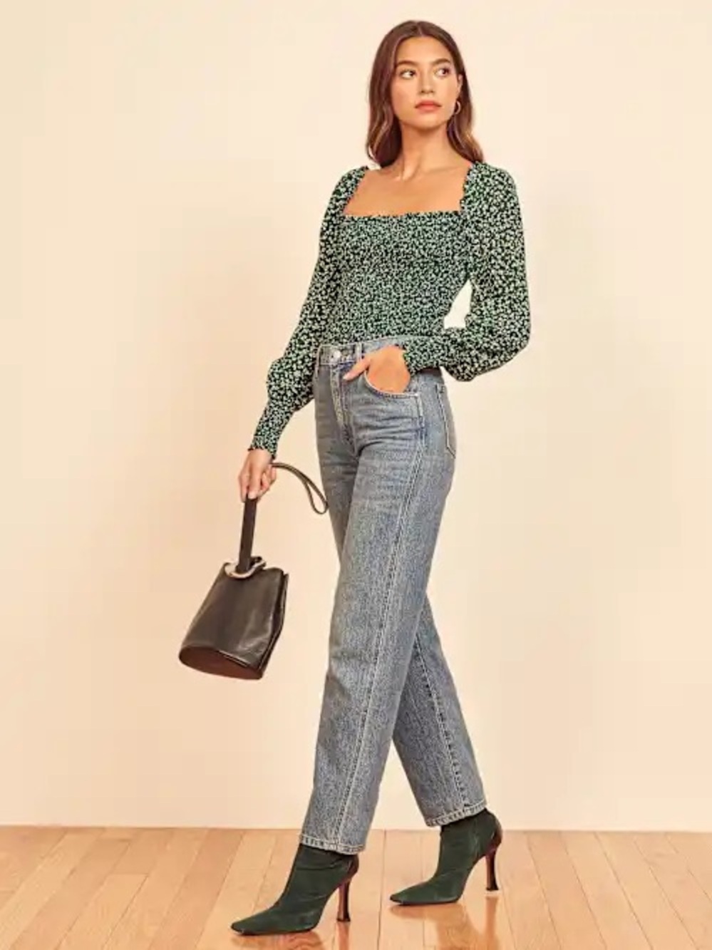 NWT Reformation Pinto Top | size L